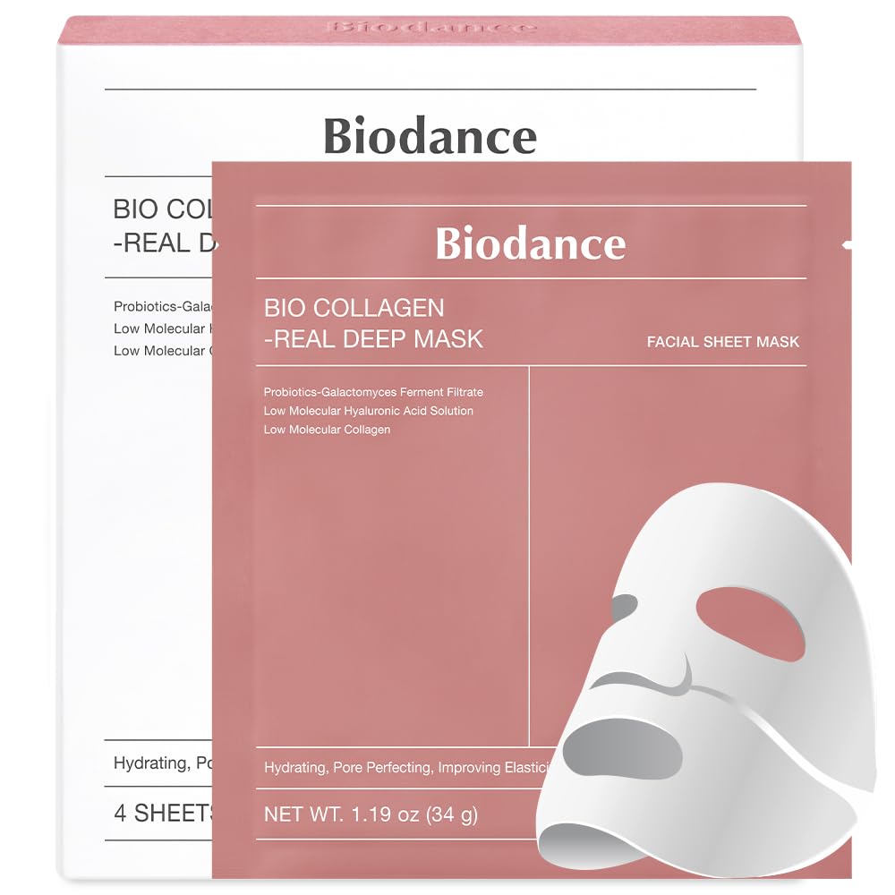 Biodance Bio-Collagen Real Deep Mask – 4 Pack (34g each)