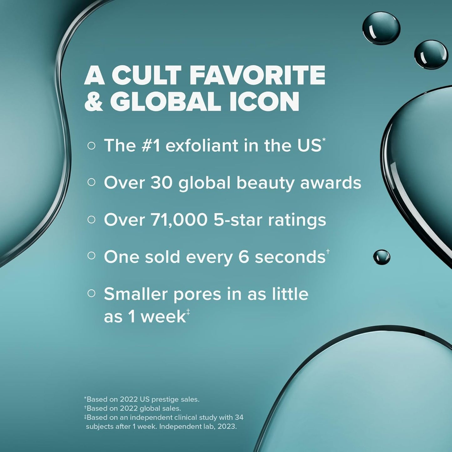 SKIN PERFECTING 2% BHA Liquid Salicylic Acid Exfoliant-Facial Exfoliant for Blackheads, Enlarged Pores, Wrinkles & Fine Lines