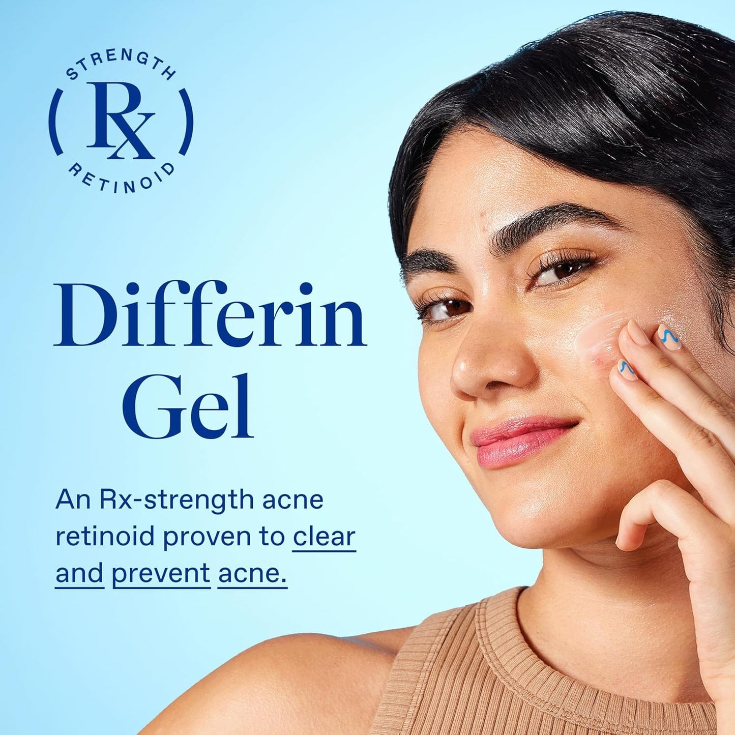 Differin Gel Acne Treatment, 0.1% Adapalene (2-Pack)