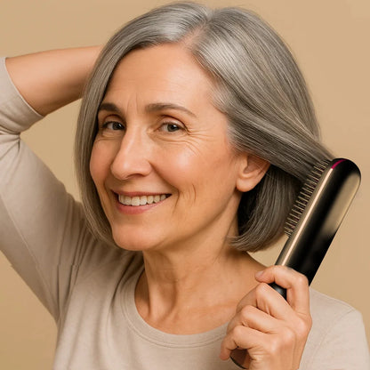 GoBrushly Pro -  Effortless Detangling for Short Hair— No Pain, No Breakage+ FREE Heat Resistant Glove