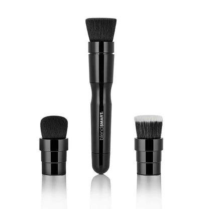 3-in-1 Rotating Makeup Brush Set